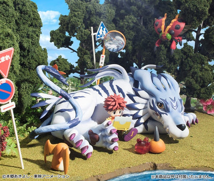 Digimon Adventure G.E.M. Series PVC Figur Garurumon & Ishida Yamato 25 cm (Repeat)