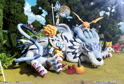 Digimon Adventure G.E.M. Series PVC Figur Garurumon & Ishida Yamato 25 cm (Repeat)