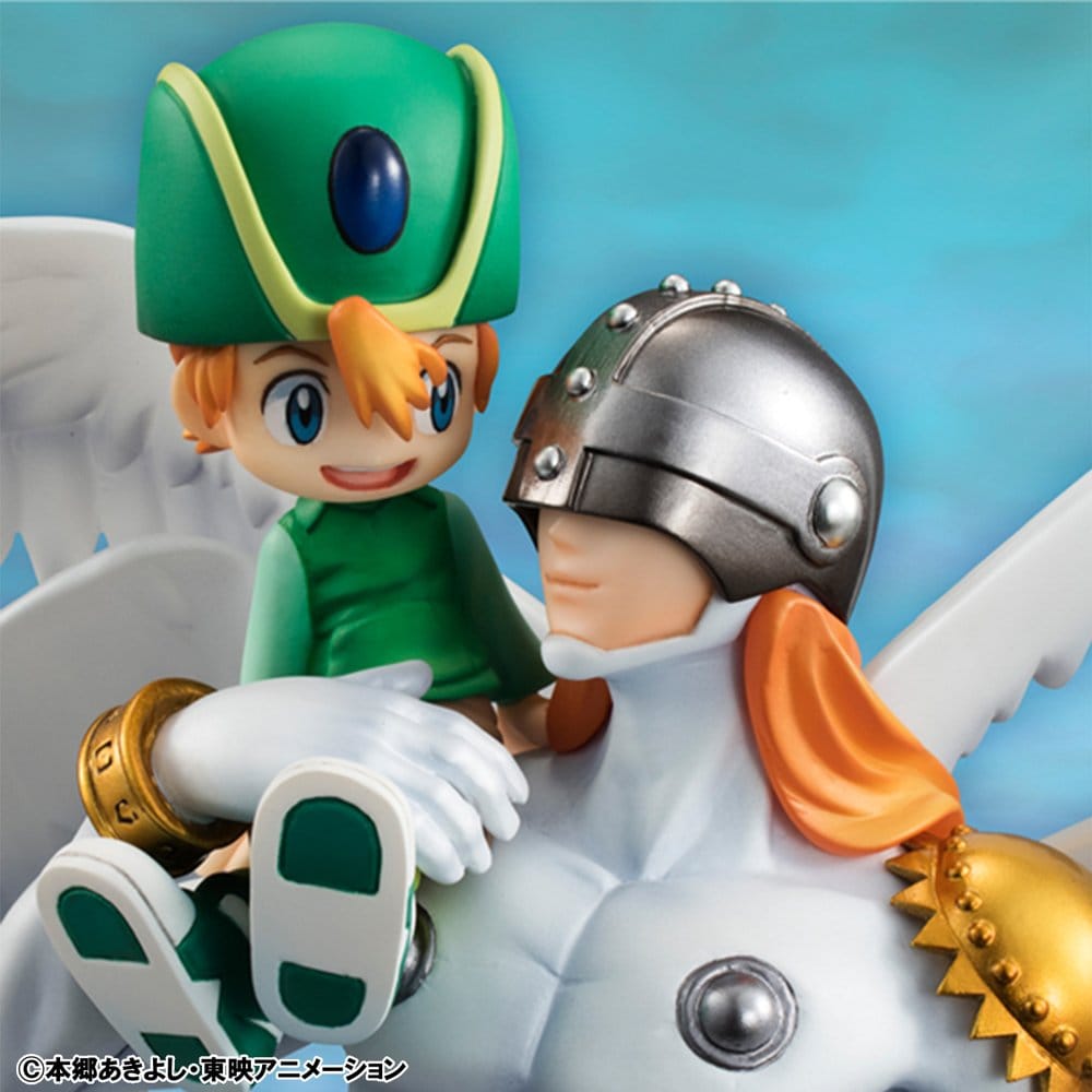 Digimon Adventure G.E.M. Series PVC-Figur Angemon & Takeru Takaishi 22 cm (Repeat)