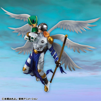 Digimon Adventure G.E.M. Series PVC-Figur Angemon & Takeru Takaishi 22 cm (Repeat)