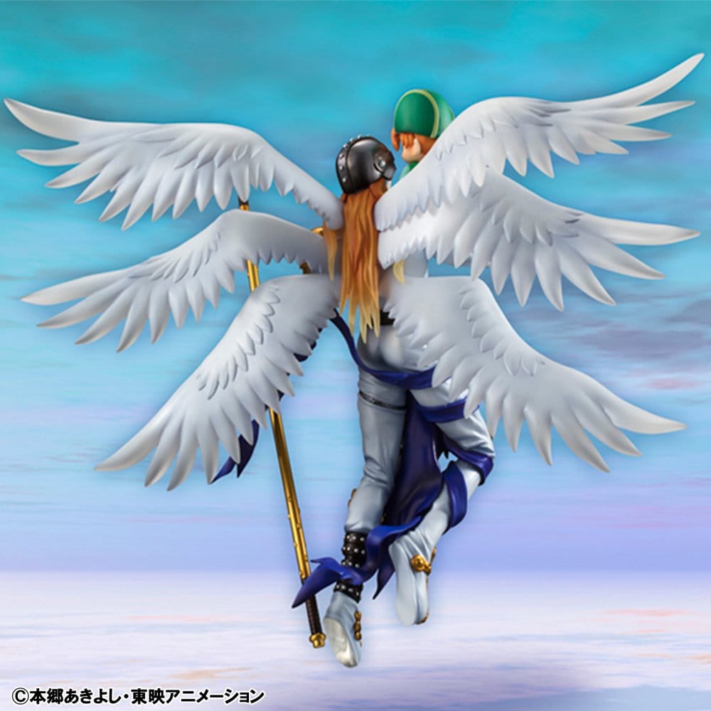 Digimon Adventure G.E.M. Series PVC-Figur Angemon & Takeru Takaishi 22 cm (Repeat)