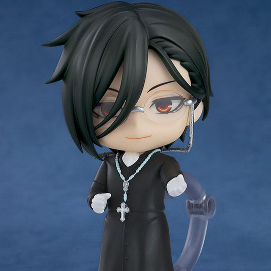 Black Butler: Boarding School Arc Nendoroid Actionfigur Sebastian Michaelis: Sapphire Owl Ver. 10 cm