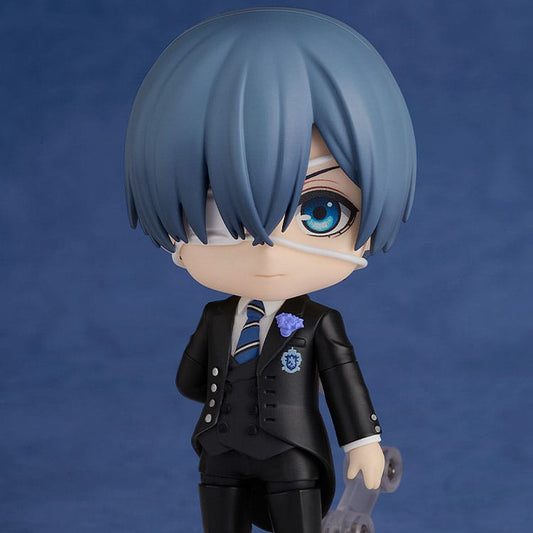 Black Butler: Boarding School Arc Nendoroid Actionfigur Ciel Phantomhive: Sapphire Owl Ver. 10 cm