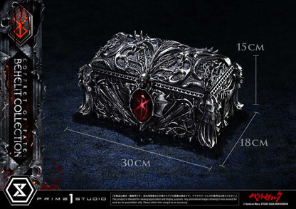 Berserk Life Scale Statuen Coffret of Fate: Behelit Collection 30 cm