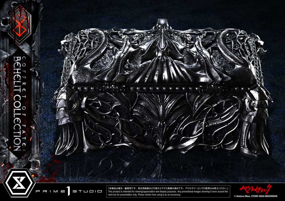 Berserk Life Scale Statuen Coffret of Fate: Behelit Collection 30 cm