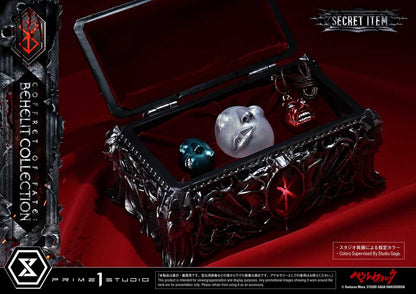 Berserk Life Scale Statuen Coffret of Fate: Behelit Collection 30 cm