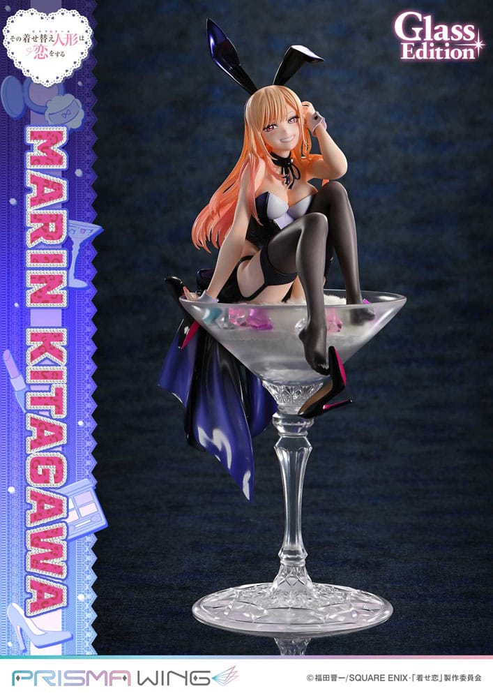 My Dress-Up Darling Prisma Wing PVC Statue 1/7 Marin Kitagawa Glass Edition 29 cm