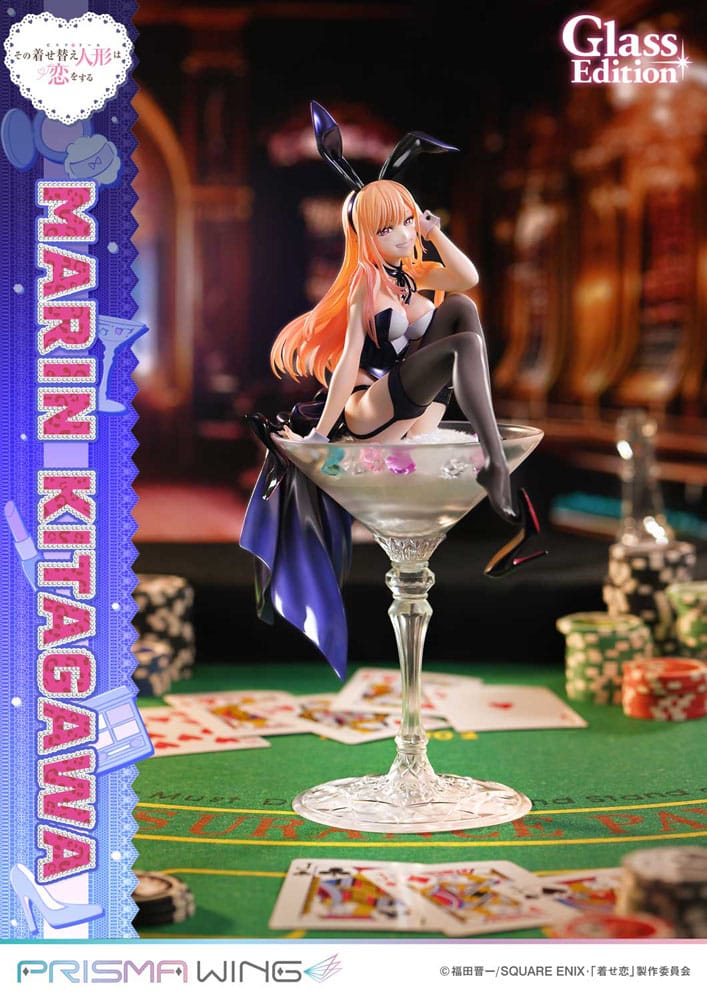My Dress-Up Darling Prisma Wing PVC Statue 1/7 Marin Kitagawa Glass Edition 29 cm