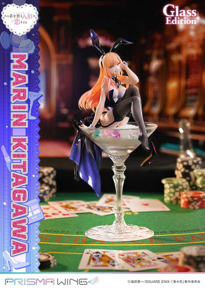 My Dress-Up Darling Prisma Wing PVC Statue 1/7 Marin Kitagawa Glass Edition 29 cm