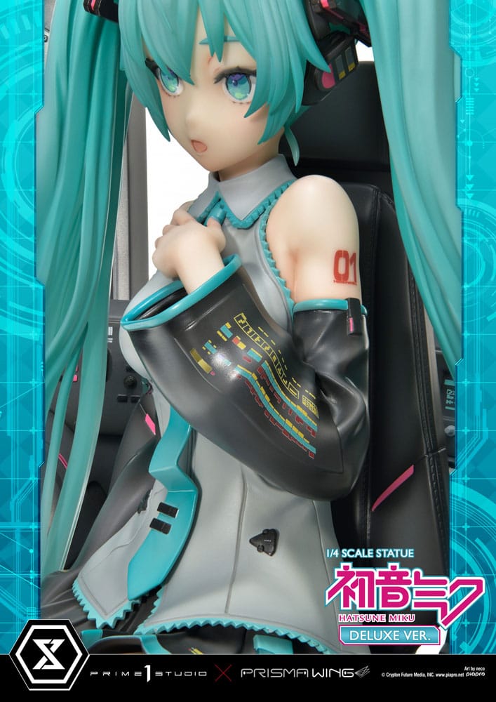 Hatsune Miku Prisma Wing PVC Statue 1/4 Hatsune Miku Art by neco Deluxe Bonus 46 cm