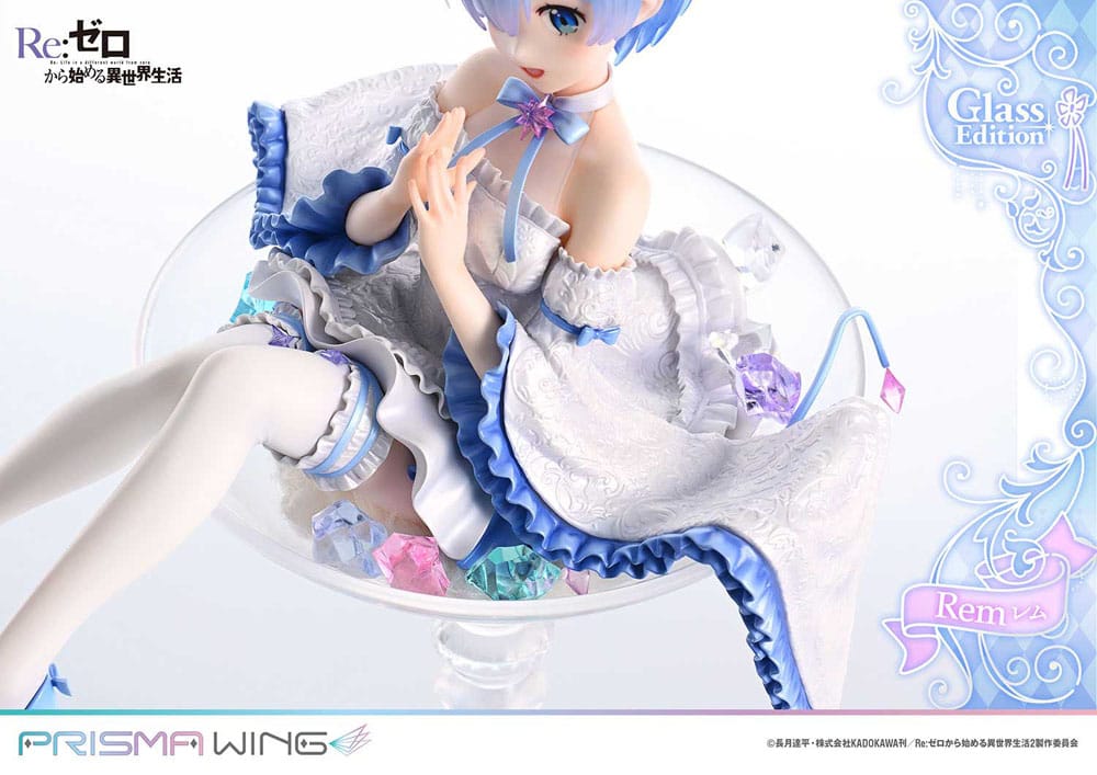 Re:ZERO Starting Life in Another World Prisma Wing PVC Statue 1/7 Rem Glass Edition 23 cm (Kopie) (Kopie)