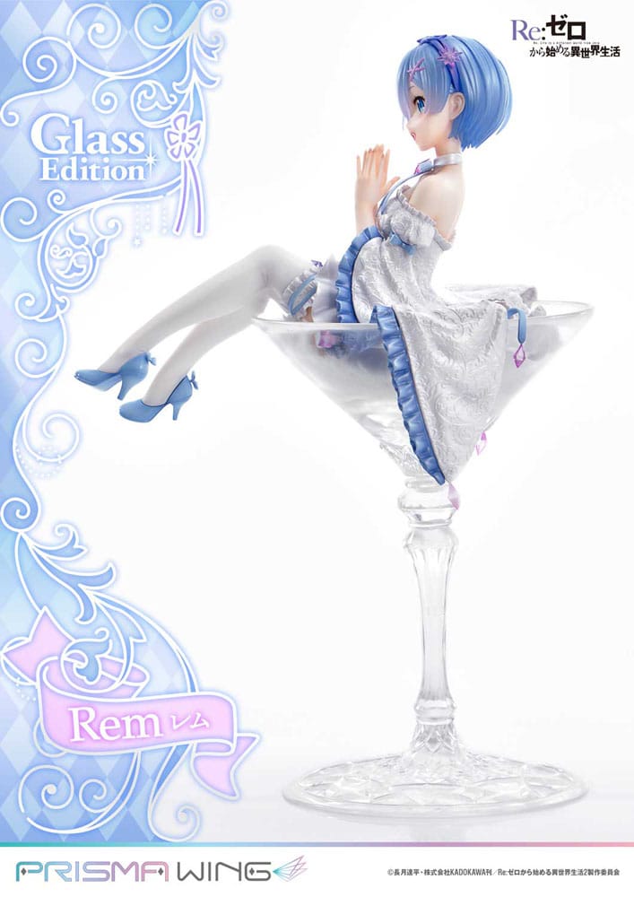 Re:ZERO Starting Life in Another World Prisma Wing PVC Statue 1/7 Rem Glass Edition 23 cm (Kopie) (Kopie)