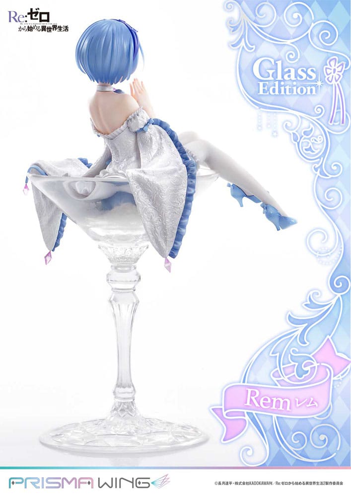 Re:ZERO Starting Life in Another World Prisma Wing PVC Statue 1/7 Rem Glass Edition 23 cm (Kopie) (Kopie)