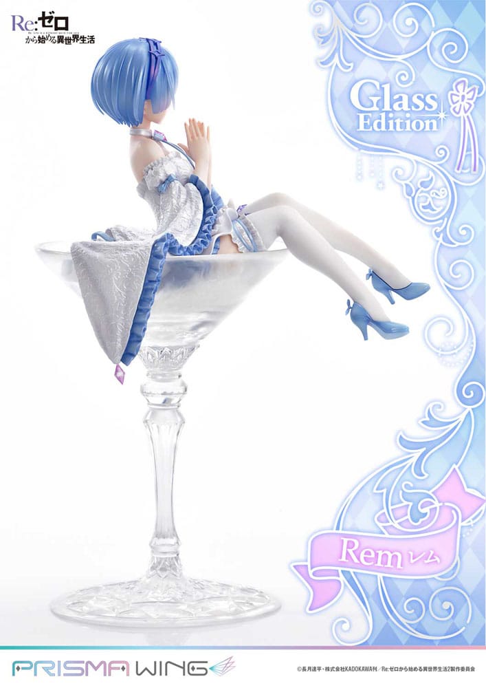 Re:ZERO Starting Life in Another World Prisma Wing PVC Statue 1/7 Rem Glass Edition 23 cm (Kopie) (Kopie)