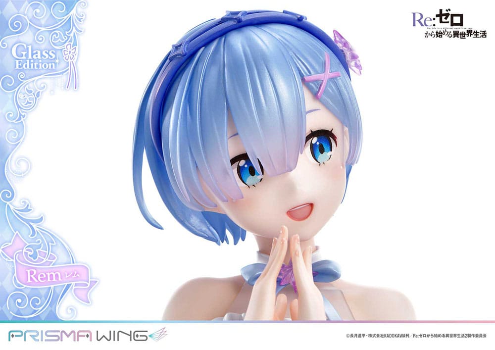 Re:ZERO Starting Life in Another World Prisma Wing PVC Statue 1/7 Rem Glass Edition 23 cm (Kopie) (Kopie)
