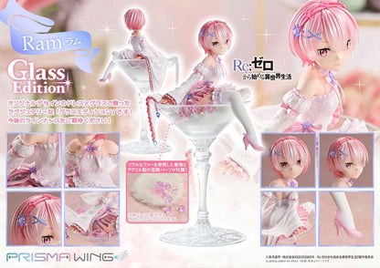 Re:ZERO Starting Life in Another World Prisma Wing PVC Statue 1/7 Ram Glass Edition 24 cm (Kopie)
