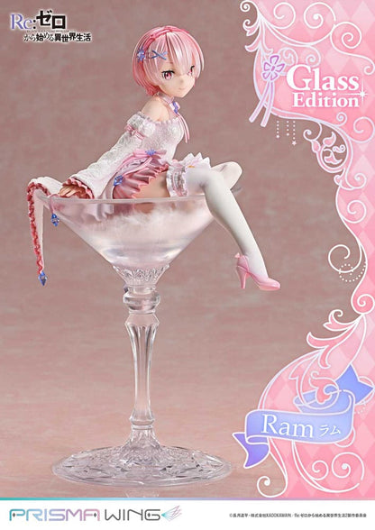 Re:ZERO Starting Life in Another World Prisma Wing PVC Statue 1/7 Ram Glass Edition 24 cm (Kopie)