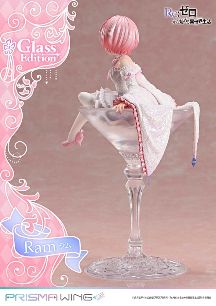 Re:ZERO Starting Life in Another World Prisma Wing PVC Statue 1/7 Ram Glass Edition 24 cm (Kopie)