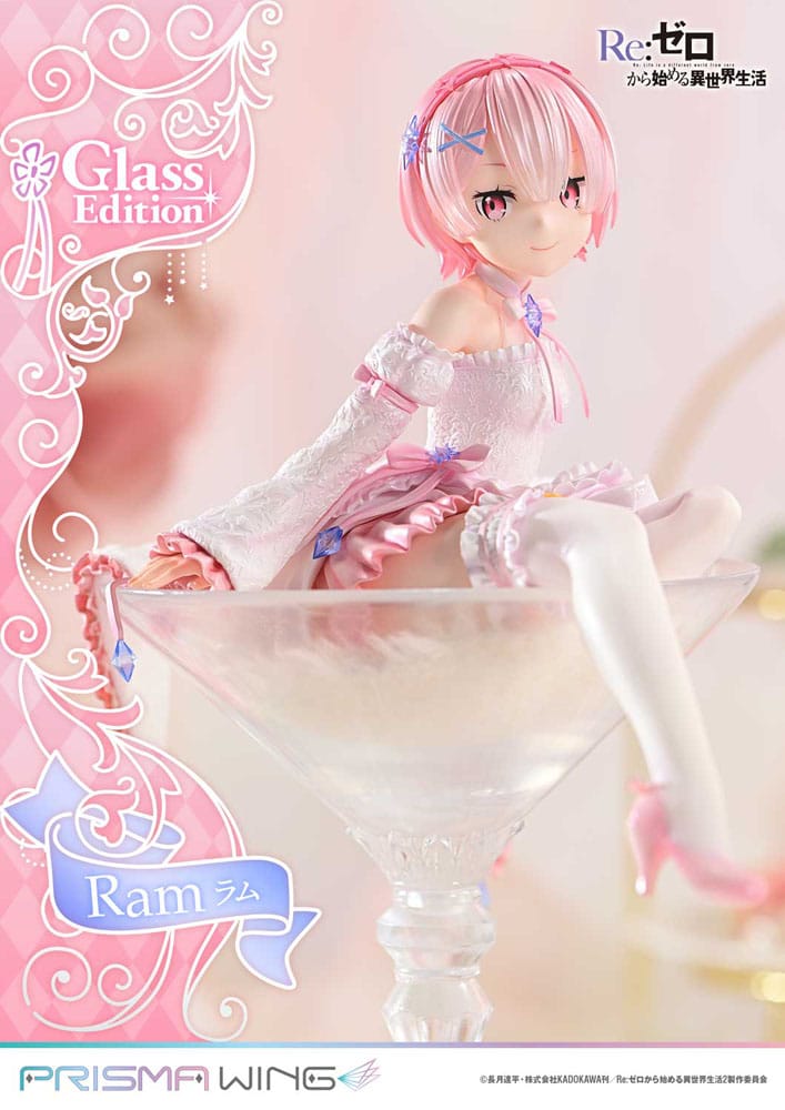 Re:ZERO Starting Life in Another World Prisma Wing PVC Statue 1/7 Ram Glass Edition 24 cm (Kopie)