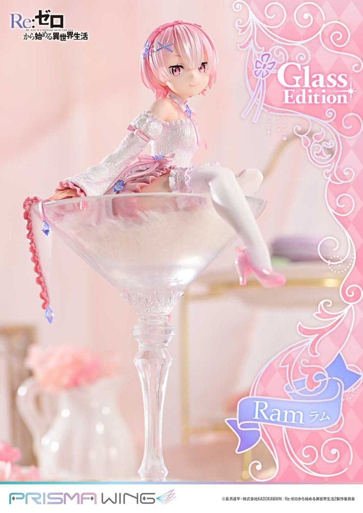 Re:ZERO Starting Life in Another World Prisma Wing PVC Statue 1/7 Ram Glass Edition 24 cm (Kopie)