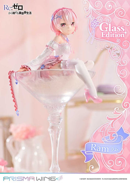 Re:ZERO Starting Life in Another World Prisma Wing PVC Statue 1/7 Ram Glass Edition 24 cm (Kopie)