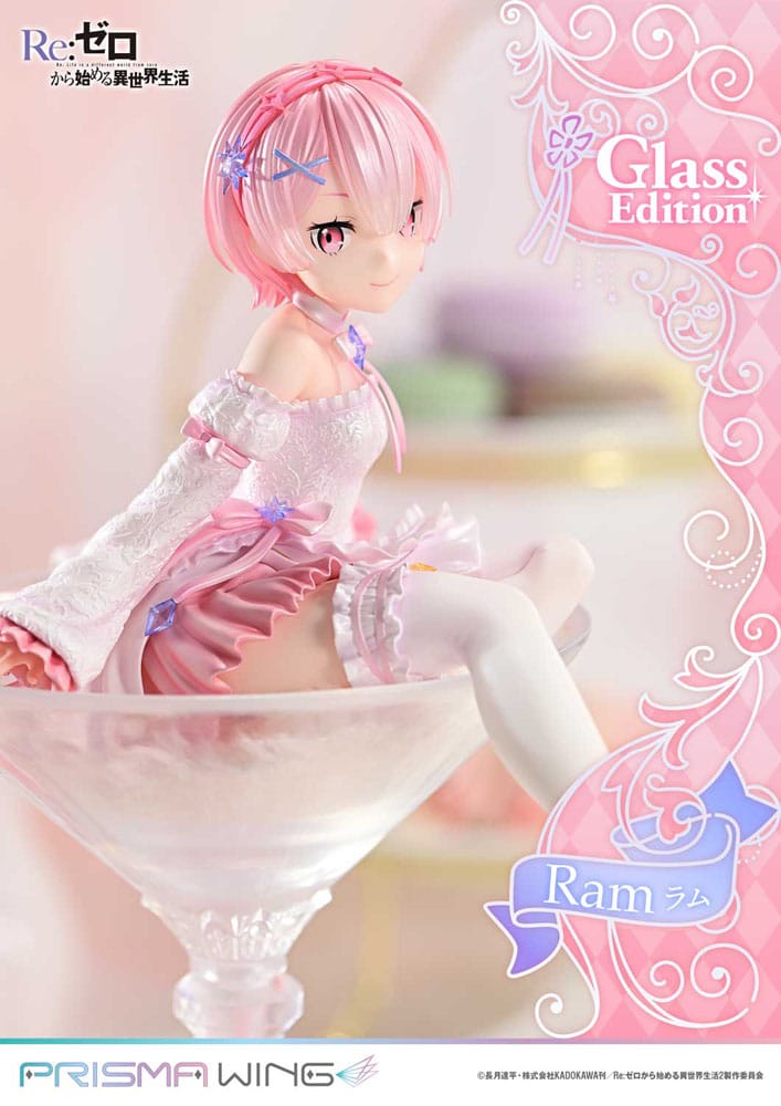 Re:ZERO Starting Life in Another World Prisma Wing PVC Statue 1/7 Ram Glass Edition 24 cm (Kopie)