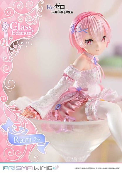 Re:ZERO Starting Life in Another World Prisma Wing PVC Statue 1/7 Ram Glass Edition 24 cm (Kopie)