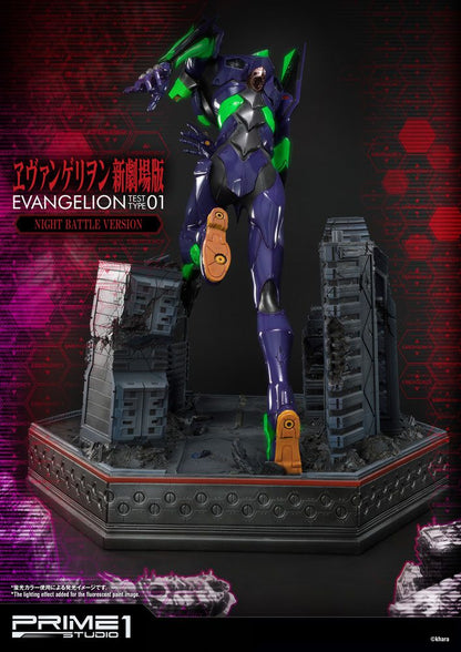 Hot Deals Neon Genesis Evangelion Statue Evangelion Test Type-01 Night Battle Version 77 cm