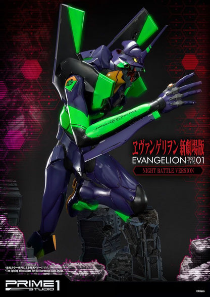 Hot Deals Neon Genesis Evangelion Statue Evangelion Test Type-01 Night Battle Version 77 cm