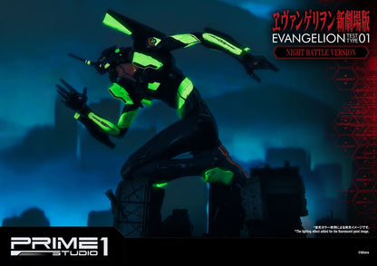 Hot Deals Neon Genesis Evangelion Statue Evangelion Test Type-01 Night Battle Version 77 cm