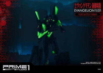 Hot Deals Neon Genesis Evangelion Statue Evangelion Test Type-01 Night Battle Version 77 cm