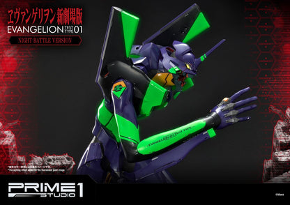 Hot Deals Neon Genesis Evangelion Statue Evangelion Test Type-01 Night Battle Version 77 cm