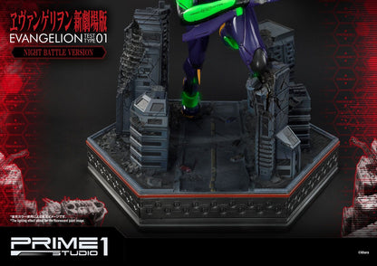 Hot Deals Neon Genesis Evangelion Statue Evangelion Test Type-01 Night Battle Version 77 cm