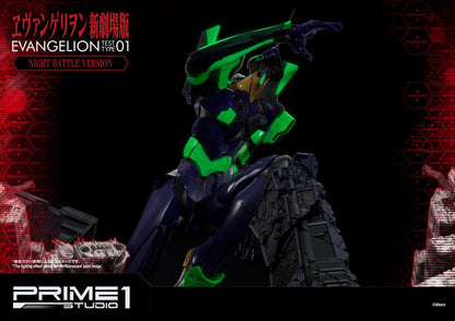 Hot Deals Neon Genesis Evangelion Statue Evangelion Test Type-01 Night Battle Version 77 cm