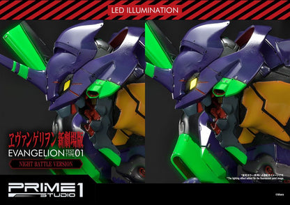 Hot Deals Neon Genesis Evangelion Statue Evangelion Test Type-01 Night Battle Version 77 cm