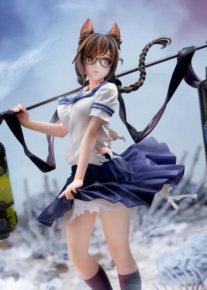 Comics Bakemonogatari PVC Figur 1/7 Tsubasa Hanekawa 26 cm