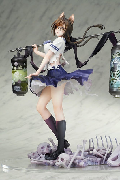 Comics Bakemonogatari PVC Figur 1/7 Tsubasa Hanekawa 26 cm
