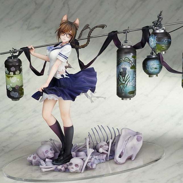Comics Bakemonogatari PVC Figur 1/7 Tsubasa Hanekawa 26 cm