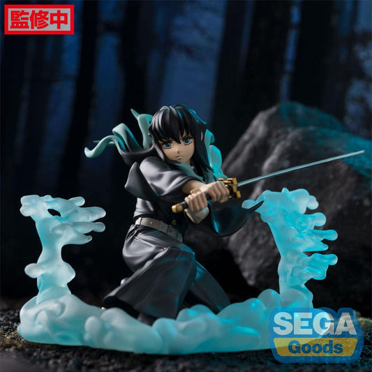 Demon Slayer: Kimetsu no Yaiba Xross Link Anime PVC Statue Muichiro Tokito Hashira Training Arc 11 cm