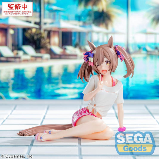 Uma Musume Pretty Derby Yumemirize PVC Statue Smart Falcon Gaze on Me! 14 cm