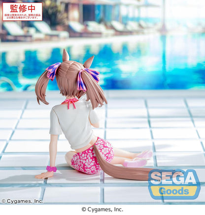 Uma Musume Pretty Derby Yumemirize PVC Statue Smart Falcon Gaze on Me! 14 cm