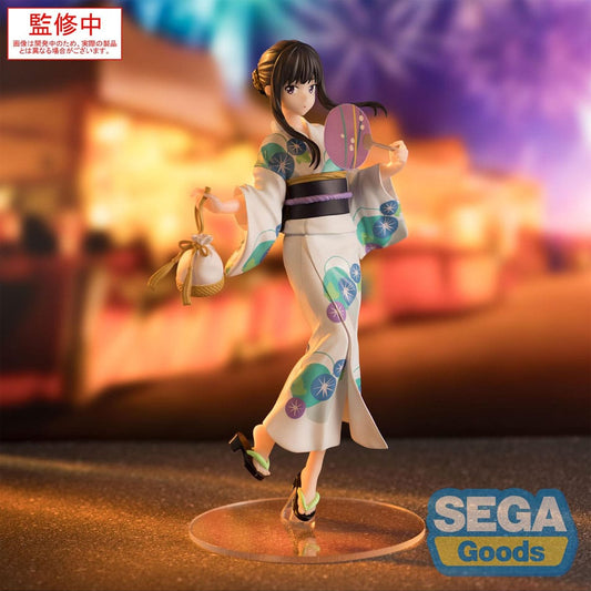 Lycoris Recoil Luminasta PVC Statue Takina Inoue Festival in Yukata 19 cm
