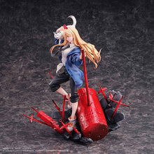 Lade das Bild in den Galerie-Viewer, Chainsaw Man Statue 1/7 Power &amp; Meowy 28 cm
