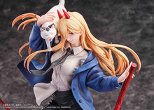 Lade das Bild in den Galerie-Viewer, Chainsaw Man Statue 1/7 Power &amp; Meowy 28 cm
