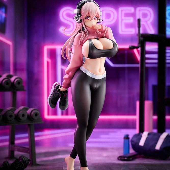 Super Sonico PVC Figur 1/6 Exercise Ver. 27 cm