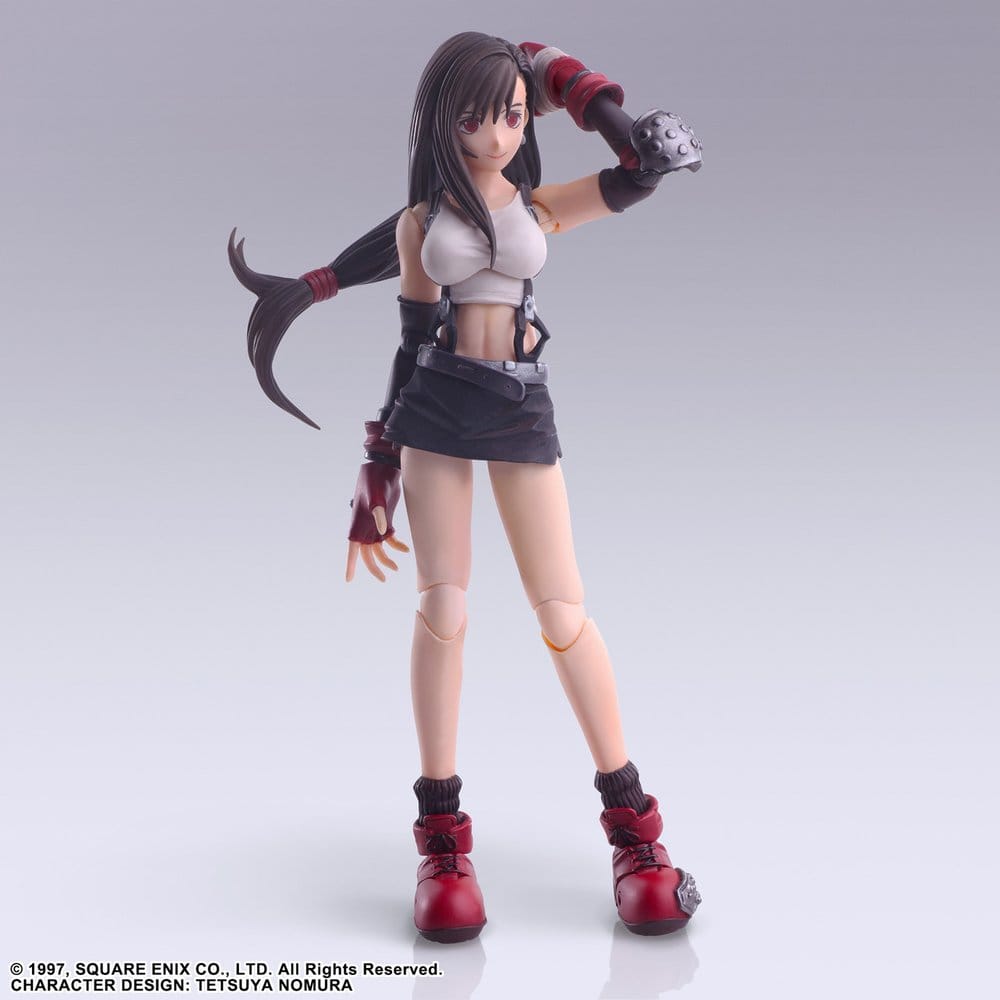 Final Fantasy VII Bring Arts Actionfigur Tifa Lockhart Digital Plus Edition 14 cm