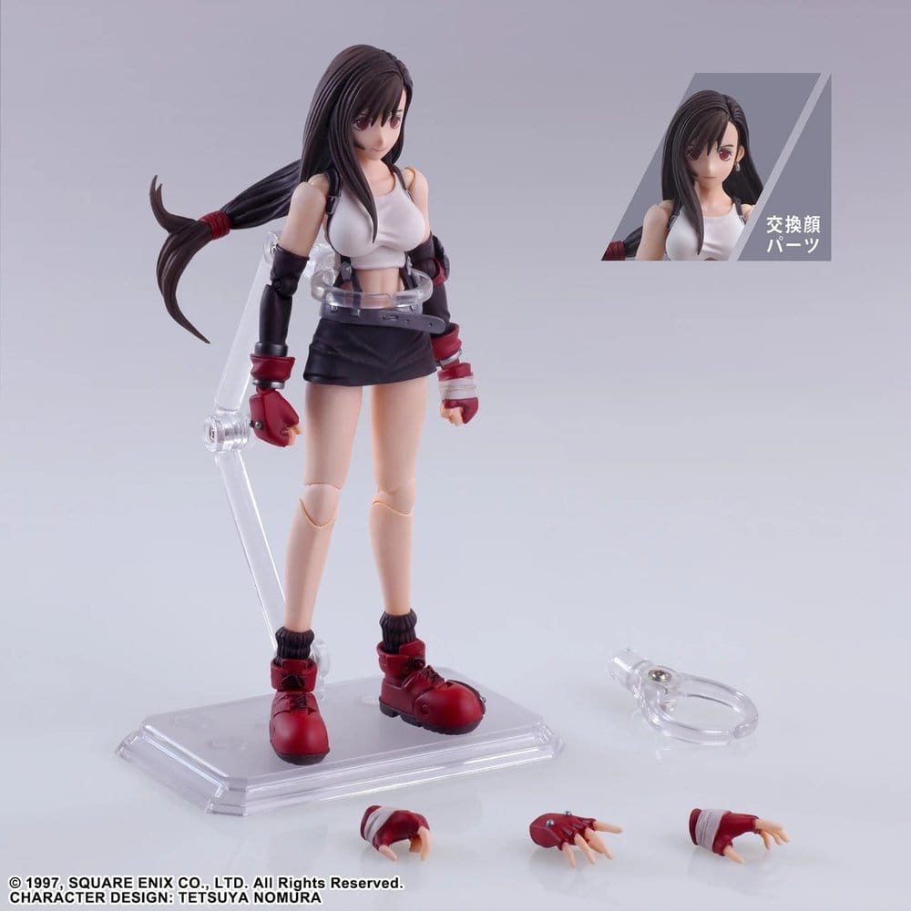 Final Fantasy VII Bring Arts Actionfigur Tifa Lockhart Digital Plus Edition 14 cm