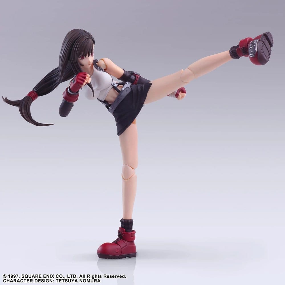 Final Fantasy VII Bring Arts Actionfigur Tifa Lockhart Digital Plus Edition 14 cm