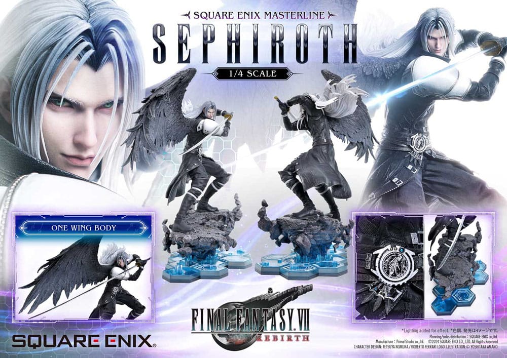 Final Fantasy VII Rebirth Masterline Statue 1/4 Sephiroth 69 cm