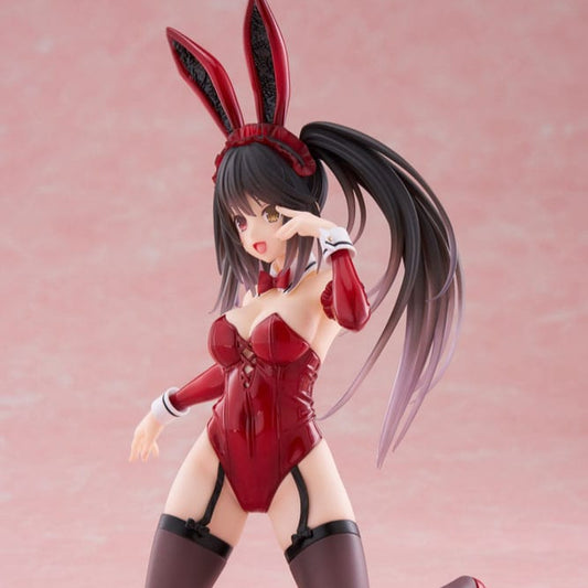 Date A Live V PVC Statue Desktop Cute Figure Kurumi Tokisaki Bunny Ver. 13 cm